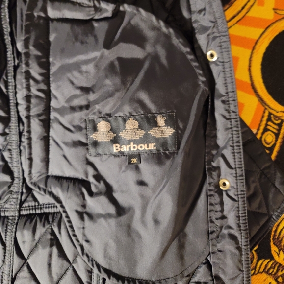 Barbour Summer Navy Beadnell Quilt Plus - Picture 10 of 10